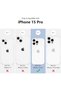 حافظة ZTOFERA لهاتف iPhone 15 Pro متوافقة مع MagSafe، بنمط نقاط - أزرق داكن - 2
