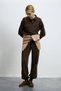 Sera Knitted Women's Sweatpants Brown - 4