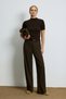 Delrey Women's T-Shirt Dark Brown