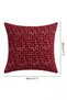 Christmas Throw Pillow Covers, 2Pcs Red Black Buffalo Plaid Snowflake Cushion Case, Soft 100% Polyester Square Pillowcase 45x45cm, Invisible Zipper, Xmas Decor for Sofa, Couch, Bedroom, Living Room - 4