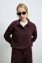 Vana Women's Knitted Sweatshirt Purple - 2