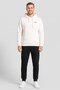 Men Sportswear Fit Long Sleeve Outdoor Hoodie, White - 2