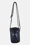 Women Textured Cross Body Bag, Black