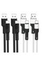 كابل USB-C، [4 قطع، 3 أقدام] كابل شحن USB-A إلى USB-C، كابل شحن سريع ونقل بيانات من النوع C PTE
