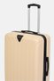 33 Inch Hard Shell Check In Spinner Luggage, Beige - 3