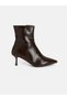 Esvab • Modern & Distinctive Pointed-Toe Thin Heel Boots - 2