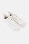 Men Brand Logo Lace Up Casual Shoes, Light Beige - 2