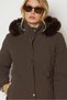Hooded Quilted Coat 90673 - 3