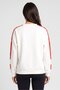 Women Sportswear Fit Outdoor Sweatshirt, White - 4