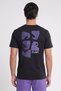 Men Sportswear Fit Graphic Print Outdoor T-Shirt, Black - 4