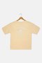 Kids Boy Short Sleeve Brand Logo T-Shirt, Sand - 2