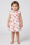 Toddlers Girl 2 Pcs Allover Print Shirt Dress With Shorts Set, Multicolor