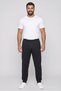 Men Regular Fit Training Track Pants, Black - 2