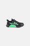 Kids Boy Velcro Closure Running Shoes, Black - 4