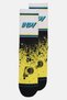 x NBA Men 1 Pair Indiana Pacers Graphic Print Crew Socks, Multicolor