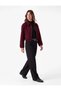 Long-Sleeve Bomber Jacket with Pockets and Zipper - 3