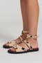 Women Rocky High Adjustable Buckle Closure Sandals, Multicolor - 2