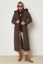 Hooded Quilted Coat 90673