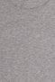 Women Round Neck Long Sleeve Heather T-Shirt, Grey - 5