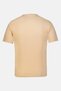 Men Crew Neck Short Sleeve Solid T-Shirt, Beige - 4