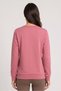 Women Relax Fit Long Sleeve Outdoor Sweatshirt, Dusty Pink - 4