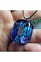 Owl Orgonite Necklace - Amethyst - Apatite - (Handmade Design Products) - 6