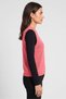Women Crew Neck Sleeveless Knitted Vest Sweater, Coral - 3