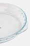 Round Glass Baking Dish 1,3 L, Transparent - 3
