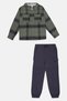 Kids Boy Regular Fit Plaid Long Sleeve Casual Shirt, Multicolor - 2
