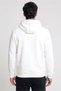 Men Sportswear Fit Long Sleeve Outdoor Hoodie, Off White - 4