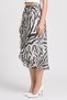 Women Animal Print Midi Skirt, Multicolor - 3