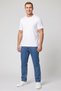 Men 3 Pieces Crew Neck Short Sleeve Plain T-Shirt, Multicolor - 2