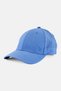 Men Embroidered Logo Fitted Cap, Dusty Blue