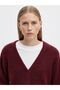 Strickjacke Brushed V-Ausschnitt - 5
