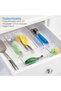 iDesign Linus Plastic Kitchen Drawer Organizer for Silverware, Spatulas, Cutlery, Gadgets, Office Su - 3