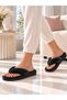 Puffy Soft Plush Flip-Flop House Slippers Soft Soled Winter Comfortable Daily Comfortable Dowry Slippers Stc1385 - 2