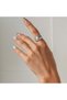 Dome silver ring - 4