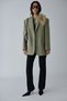Green Gina Cashmere Blazer Jacket