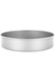 Round Nonstick Cake Pan, 24 cm Diameter, 5 cm Deep, Textured Base, Metallic Grey, for Sponge and Layer Cakes - 2