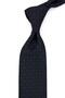 Black Motif Pattern Classic Tie with Handkerchief Kk14104