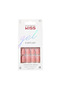 Gel Fantasy Short Length Pink Nails KGN12 28 Pieces