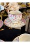 Porcelain Coffee Cup Set for 6 People 90 ml - 2