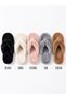 Puffy Soft Plush Flip-Flop House Slippers Soft Soled Winter Comfortable Daily Comfortable Dowry Slippers Stc1385 - 6