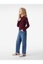 Slim Fit Cotton Camisole Collared Long Sleeve Zipper T-Shirt