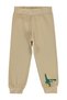Crocodile Printed 2-5 Years Old Sweatpants Km - Beige