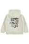 Rabbit Printed Cardigan for 10-13 Years Old - Ecru - 2