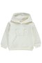 Kangaroo Pocket Sweatshirt for 2-5 Years Old - Ecru