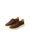 100% Leather Lace-Up Eva Sole Sneaker Shoes