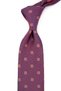 Tile Square Pattern Classic Tie with Handkerchief Kk14133
