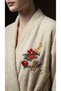 Shadowed Serenity 100% Cotton Kimono Bathrobe - 4